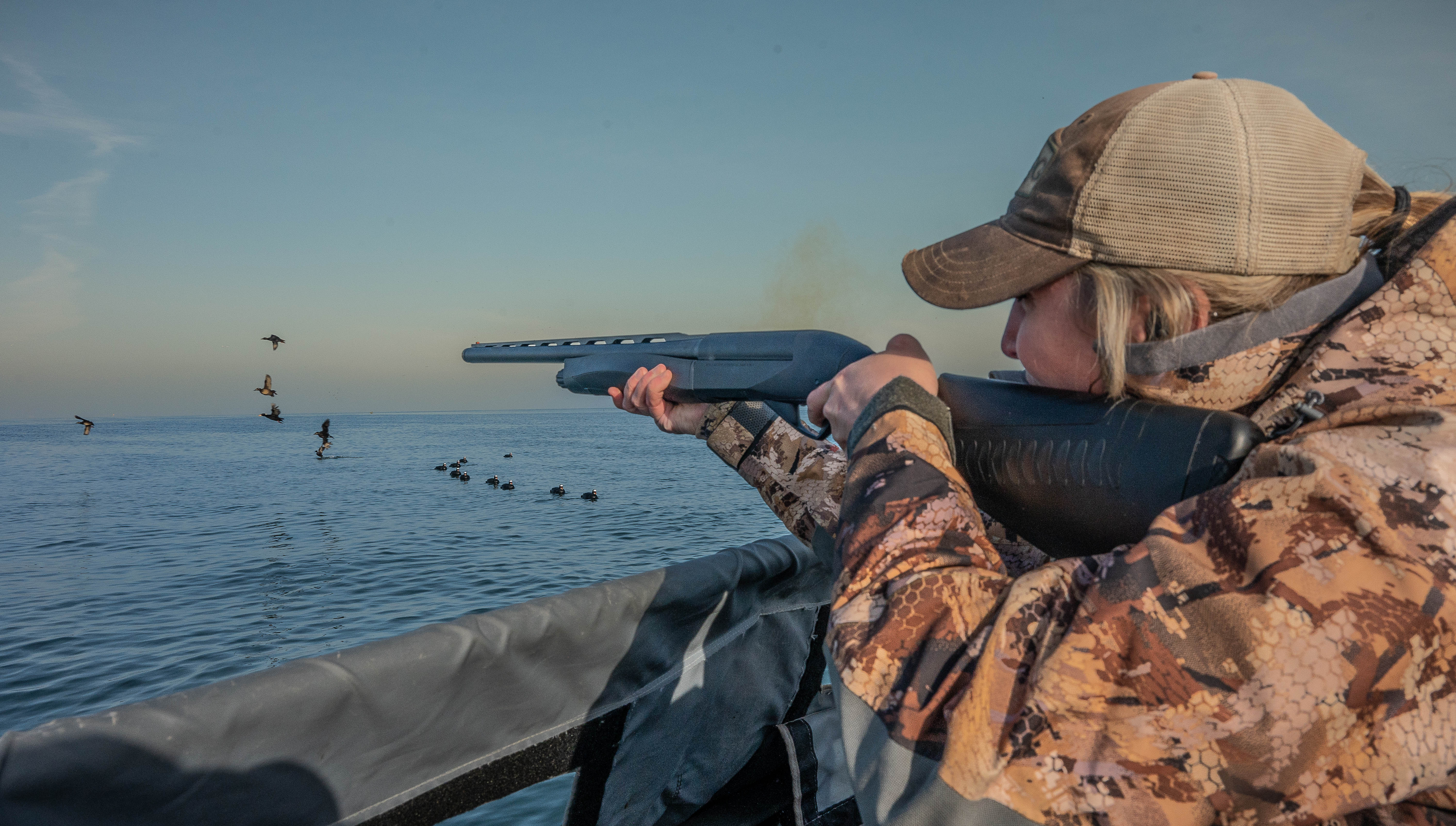 Kali AI shooting ducks.