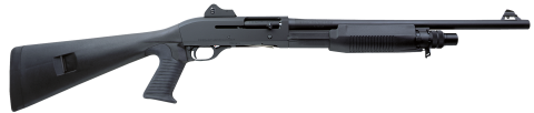 M3 Convertable Shotgun Pistol Grip stock -12gauge -19.75" barrel -Black synthetic_