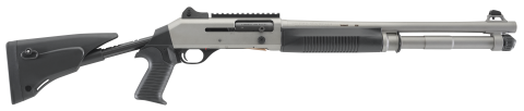 M4 EXT Tactical Semi-auto shotgun Titanium Cerakote 12ga. 18.5 barrel