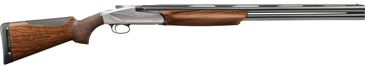 828 u engraved receiver over and under shotgun 